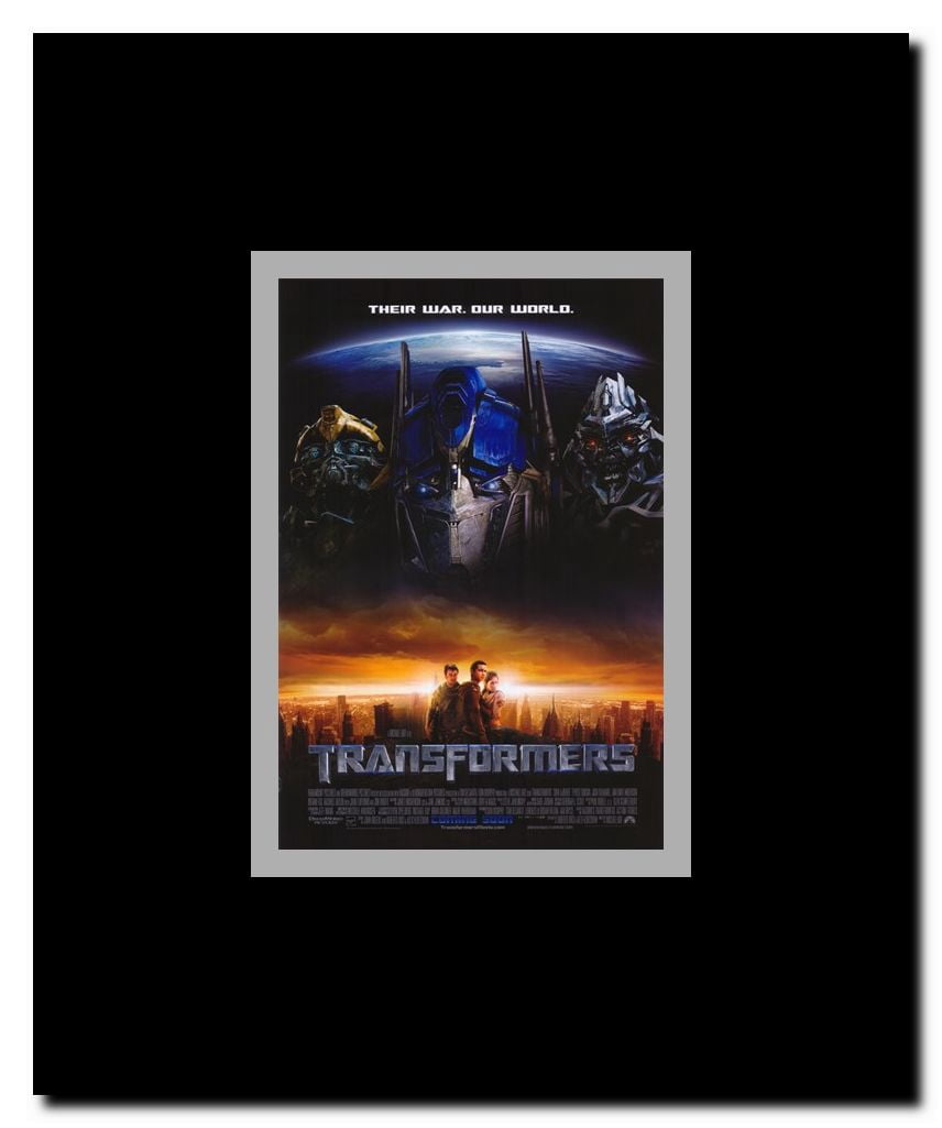 Transformers - style H Framed Movie Poster