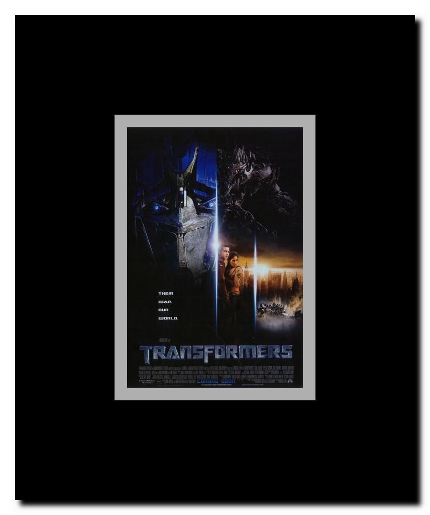 Transformers - style L Framed Movie Poster