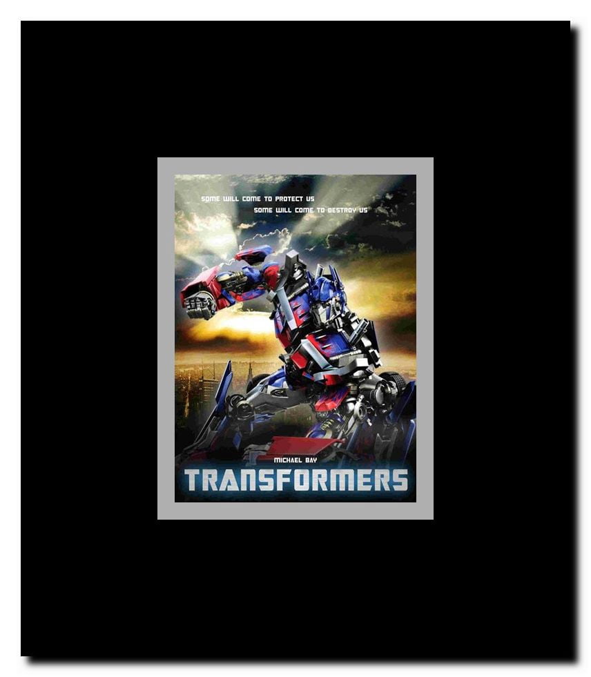 Transformers - style P Framed Movie Poster