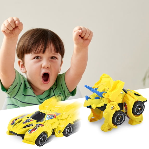 Transforming Car Toy for 2-5Y, Toy Car, Christmas Birthday Gifts for Boys Age 4-6