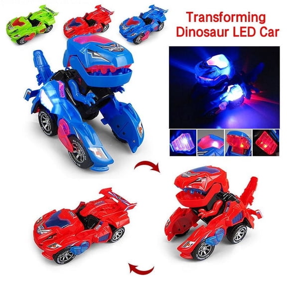 Transforming Dinosaur LED Car | T-Rex Toys With Light Sound | Electric toy |