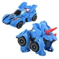 thumbnail image 1 of Transforming Dinosaur Toys, Dinosaur Transformer Car Toy, Pull Back Race Car for Kids Age 3+, Sturdy Plastic Build, Deformation, Battery-Free, Birthday Holiday Gift for Boys and Dinosaur Party Favors, 1 of 8