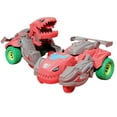 thumbnail image 1 of Transforming Dinosaur Toys, Dinosaur Transformer Car Toy, Pull Back Race Car for Kids Age 3+, Sturdy Plastic Deformation Function, Battery-Free, Cool Birthday Holiday Gift for Boys, 1 of 4