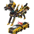 thumbnail image 1 of Transforming Dinosaur Toys，Transformation Car Toy with Collision Transforming Car for Girls Ages 4-6, Party Gift for Birthday Golden, 1 of 6