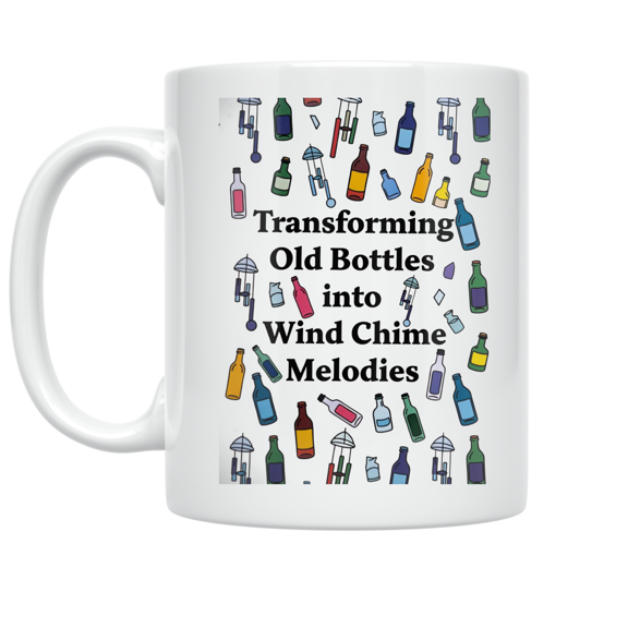 Transforming Old Bottles into Wind Chime Melodies - DIY Enthusiast - 11 oz Ceramic Coffee Mug