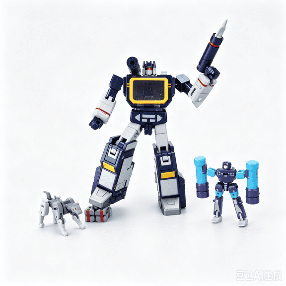 Transforming Robot Action Edition 03 Soundwave Deformed Car Robot with Weapon Car Model Robot Toys