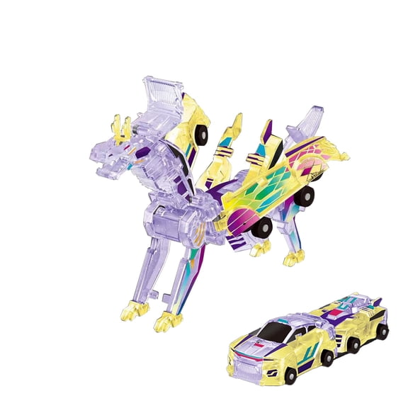 Transforming Robot Dragon Toy Articulated Joints DIY Assembly Model for Adults Collectors STEM Learning Gift