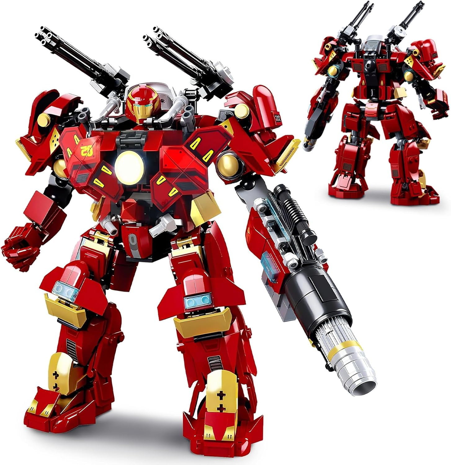 Transforming Robot Mech Building Block Sets, Compatible with Lego