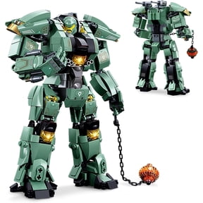 Transforming Robot Mech Building Block Sets, Mech Toys for Kids, Destroy Warrior City Soldier Mecha Model Action Mech Model Building Kit, Cool Creative Robots Toys Gift for Teens Boys, 542 PCS