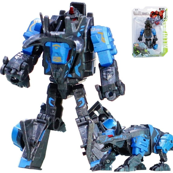 Transforming Toys - Dinosaur Robot Action Figures -Designable Shape-Shifting Toys for 3 4 5 6 7 8 Year Old Boys , Party Christmas Birthday Gifts Boys Girls