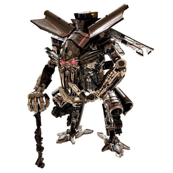 Transforming Toys Movie 5 LS-15 Elders Jetfire Ultimate Alloy Version Action Figure, 12.9-inch Desktop Figures