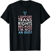 Transgender Ally Trans Pride Flag Support T-Shirt
