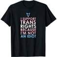 thumbnail image 1 of Transgender Ally Trans Pride Flag Support T-Shirt, 1 of 5