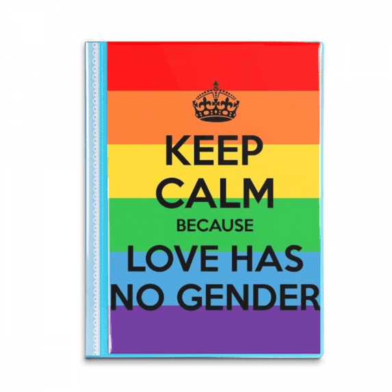 Transgender Bisexuals LGBT Book Sheet Protectors Portfolio Binder Folder