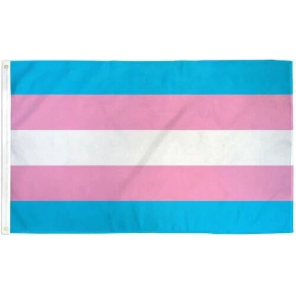 Transgender Flag 3X5 Lgbtqia Trans Pride Transgender Pride Flag 75D Ultrabreeze