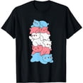 thumbnail image 1 of Transgender Flag Trans Pride LGBTQ Bear T-Shirt, 1 of 5