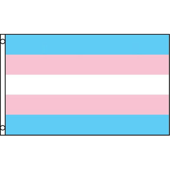 Transgender LGBT Polyester 3x5 Foot Flag Gay Pride Lesbian Bisexual Banner LBGTQ