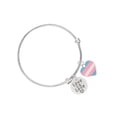 thumbnail image 1 of Transgender Love Is Love Retractable Charm Bracelets, 1 of 3