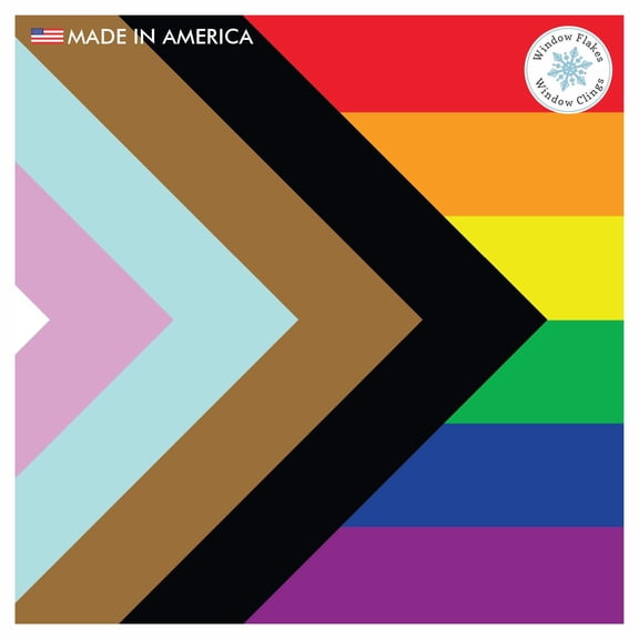 Progress PRIDE Flag Privacy Film