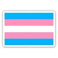 thumbnail image 1 of Transgender Pride - 5" Vinyl Sticker - For Car Laptop I-Pad - Waterproof Decal, 1 of 1