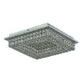 thumbnail image 1 of LED FLUSH-SQUARE-MED-CRYSTAL L, 1 of 2