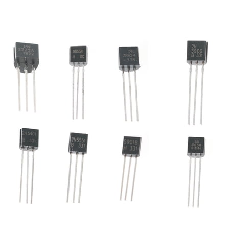Transistor,2n5401/ 2n5551/ A1015/ Types Values Kit S9015/ S9018 With C1815/ C945/ S8050/ S9012/ S9013/ S9014/ S9013/ S9014/ S9015/ C945/ S8050/ S8550/ 600pcs To-92 2n5551/ A1015/ C1815/ Qisuo