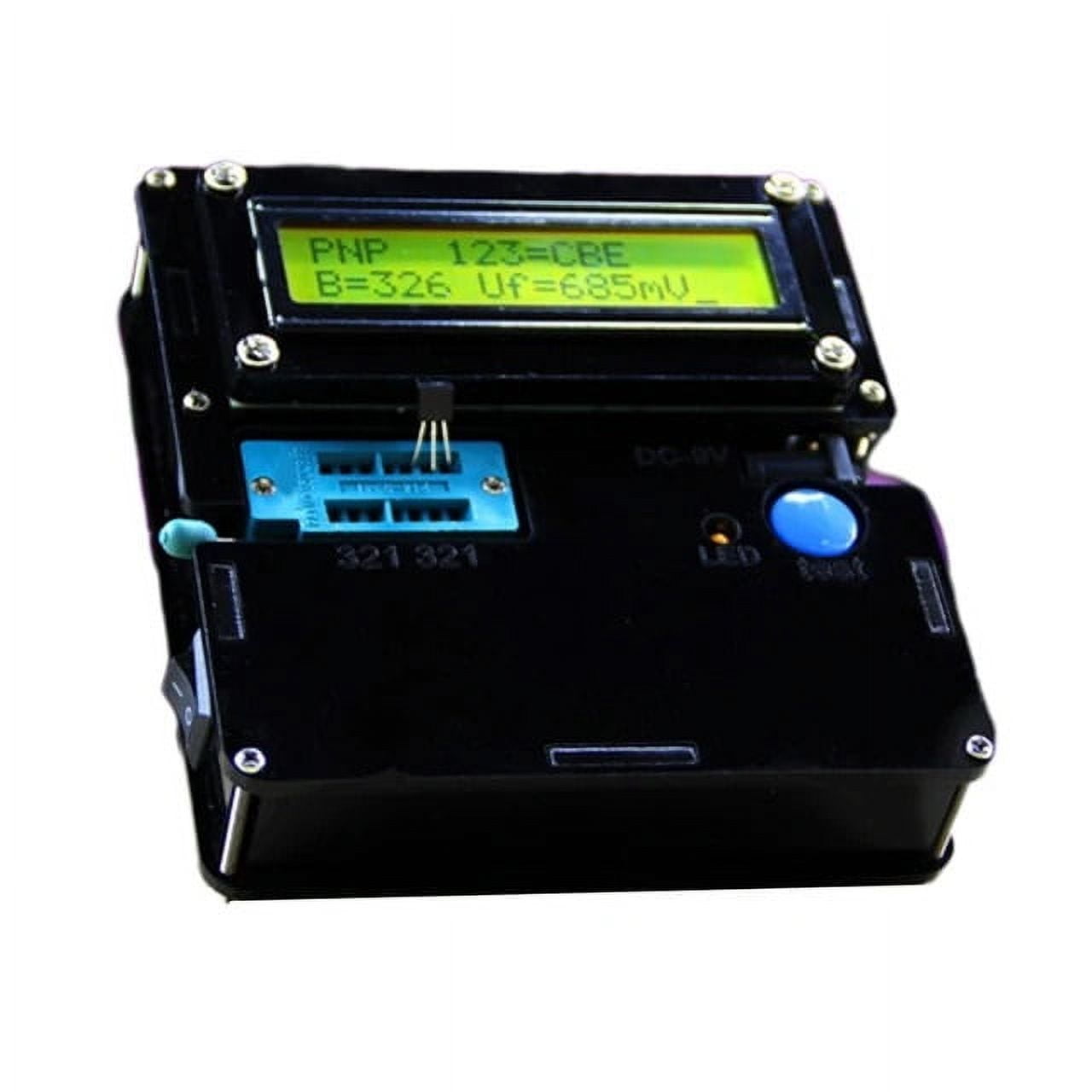 Transistor High Precision Capacitance LCR ESR Meter DIY Kit with Full Color Graphic Display and Clear Readings ,Accurate and Speed