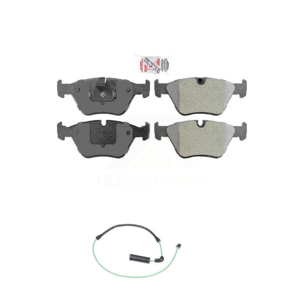 Rear Ceramic Brake Pad Set For BMW 3/5/7 Series, X3, X5, Z4 & More | Includes Pads, Cleaner, Fluid