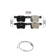 AmeriBRAKES Front Ceramic Disc Brake Pads and Wear Sensors Kit for Car BMW X3 X4 KNW-100536