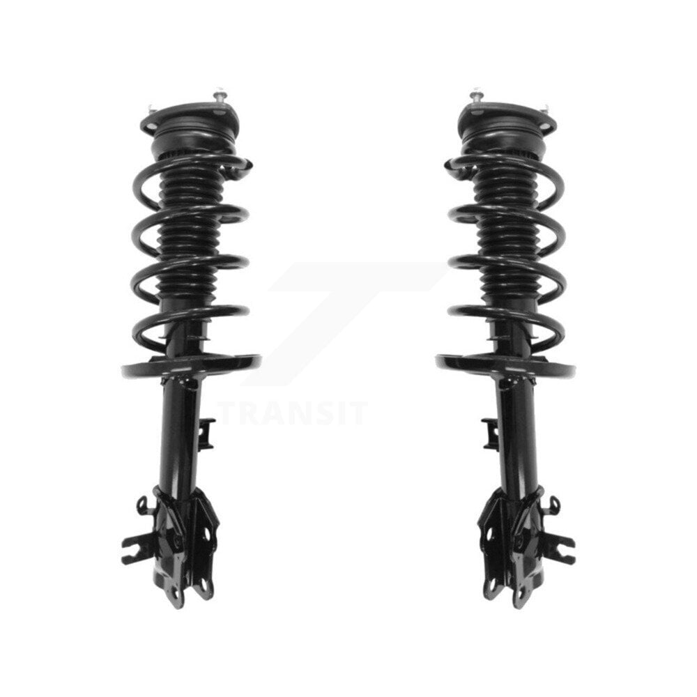 Transit Auto Front Complete Suspension Shocks Strut and Coil Spring Mount Assemblies Kit for Car 2013-2016 Mazda CX-5 AWD Excludes Wheel Drive K78A-100363