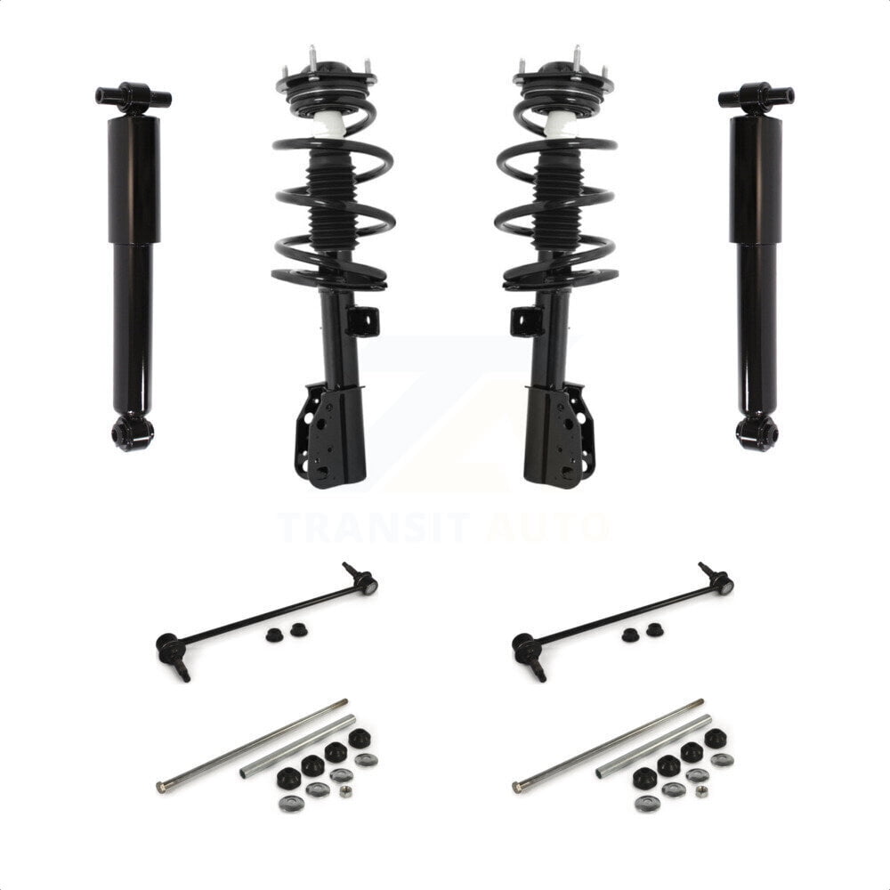 Transit Auto Front Complete suspension Strut Rear Shock & TQ sway Bar