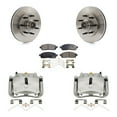 thumbnail image 1 of Transit Auto Front Disc Brake Caliper Rotors and Semi-Metallic Pads Kit for Car 2004 Ford F-150 RWD with 7 Lug Wheels 11th Digit Of Vin Is C KC8-100726P, 1 of 21