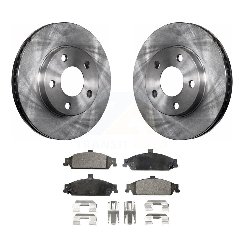 Rear Brake Pad and Rotor Kit For 2002-2004 Oldsmobile Bravada 2003