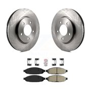 Transit Auto Front Disc Brake Rotors and Semi-Metallic Pads Kit for Car 2004-2008 Chrysler Pacifica K8A-104762