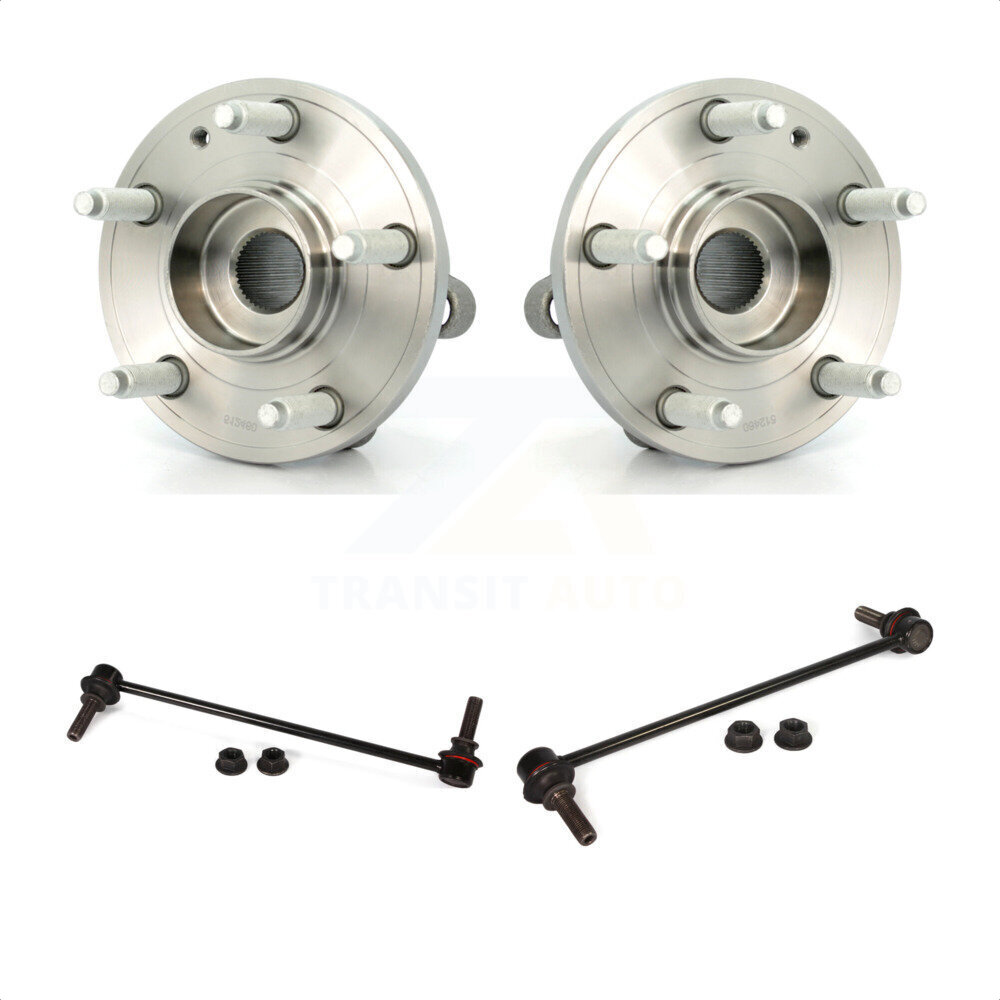 Transit Auto - Front Hub Bearing Assembly And Link Kit For Ford ...