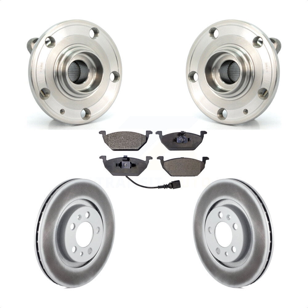 Rear Brake Rotors + Pads Set 280mm For Ford Transit 2006 To 2014
