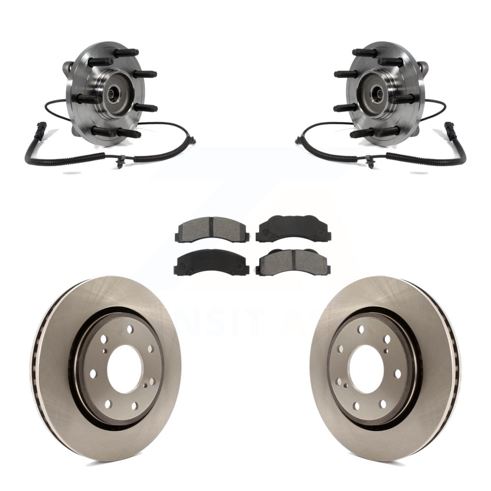 Transit Auto Front Hub Bearing Assembly Disc Brake Rotors and Semi ...