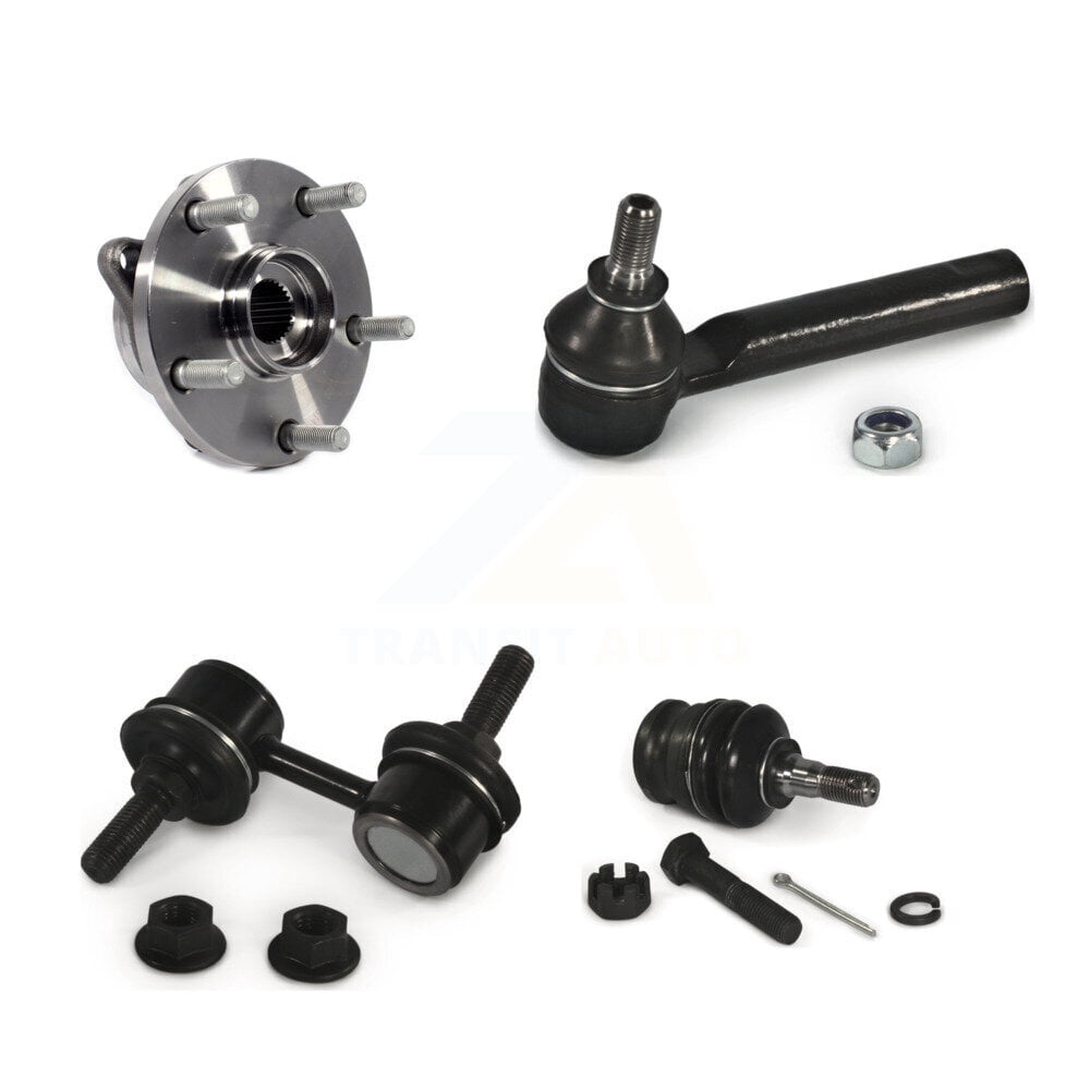 SCITOO 10-Piece Suspension Kit For Toyota Corolla 2003-2008 – Complete Front End Set With Control Arms, Tie Rods & Ball Joints - View #4