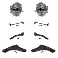 thumbnail image 1 of Transit Auto Front Hub Bearing Assembly Suspension Lower Control Arm with Ball Joint Outer Tie Rod End and Sway Bar Stabilizer Link Kit (8Pc) for Car 2011-2017 Nissan Juke K7T-109569, 1 of 2