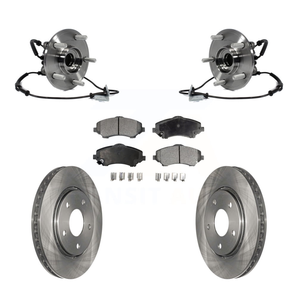 Transit Auto Front Hub Bearing Assembly With Disc Brake Rotors And