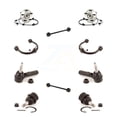 thumbnail interactive-video image 1 of 12pc Front End Suspension Kit For 2009-2014 Nissan Maxima - Control Arms, Tie Rods & Sway Bar Links 1 of 6