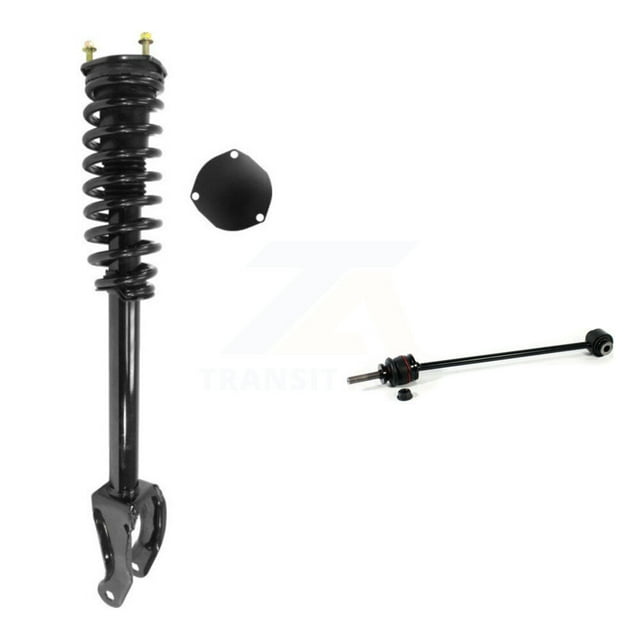 Transit Auto Front Left (Driver Side) Complete Shock Assembly TOR Link Kit for Car Mercedes-Benz ML350 GLE350 GLE400 ML400 ML550 GLE550 GLE550e ML250 GLE300d GLE350d Excludes Air Suspension KSS-104261