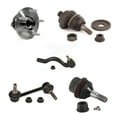 thumbnail image 1 of Transit Auto Front Left (Driver Side) Hub Bearing Assembly Upper Lower Ball Joint Outer Tie Rod End & Sway Bar Stabilizer Link Kit (5Pc) for Car Jeep Grand Cherokee Dodge Durango Adjustable K7T-106735, 1 of 11