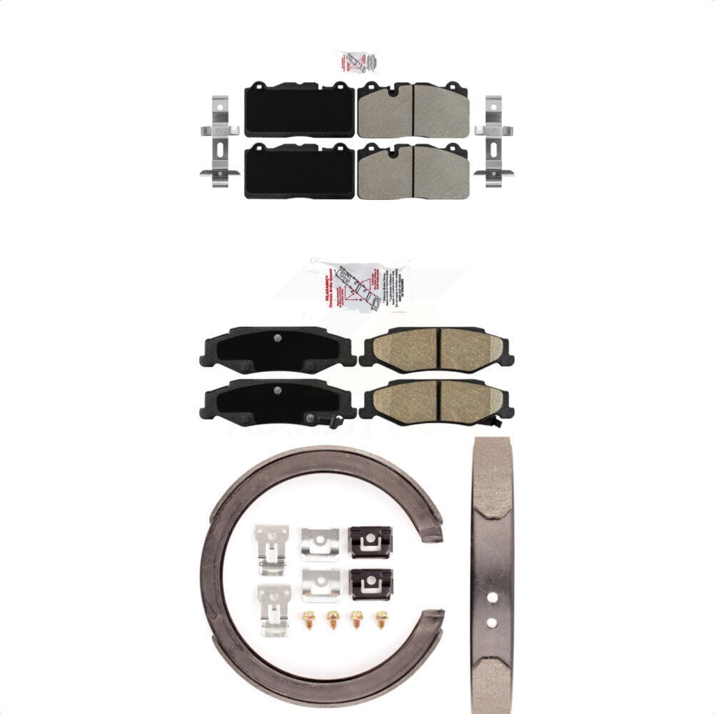 Transit Auto Front PADSMATERIAL Disc Brake Pads Kit for Car 2012