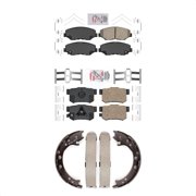 Transit Auto Front Rear Ceramic Disc Brake Pads Kit for Car 2012-2016 Honda CR-V FWD KNN-100986