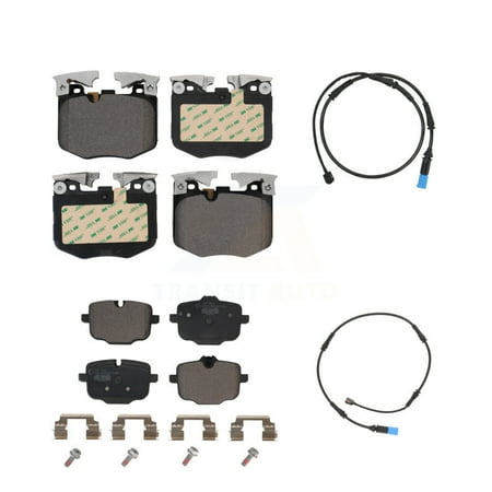 TEC Front Rear Ceramic Disc Brake Pads and Wear Sensors Kit for Car BMW X5 X7 KTW-100275