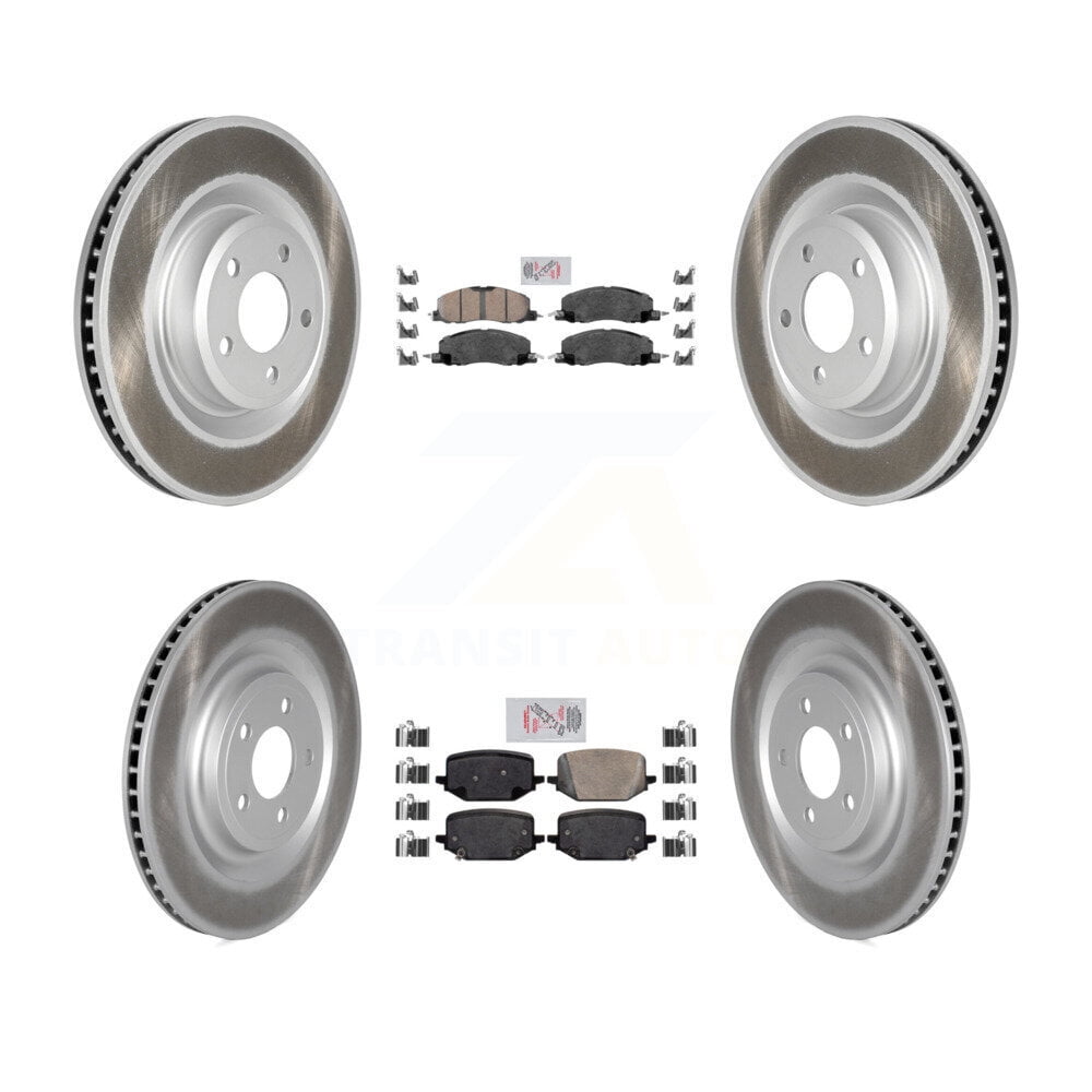 Pair Rear Ceramic Pads for Ford Explorer Lincoln Aviator