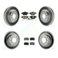 thumbnail image 1 of Transit Auto Front Rear Coated Disc Brake Rotors and Semi-Metallic Pads Kit for Car Volkswagen Jetta Beetle KGS-100927, 1 of 15