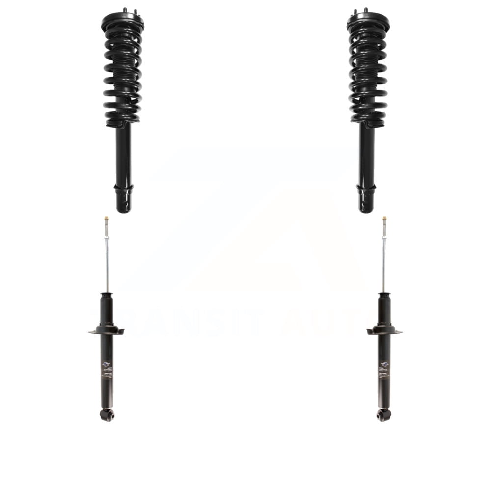 Transit Auto - Front Rear Complete Struts And Coil Spring Mount ...
