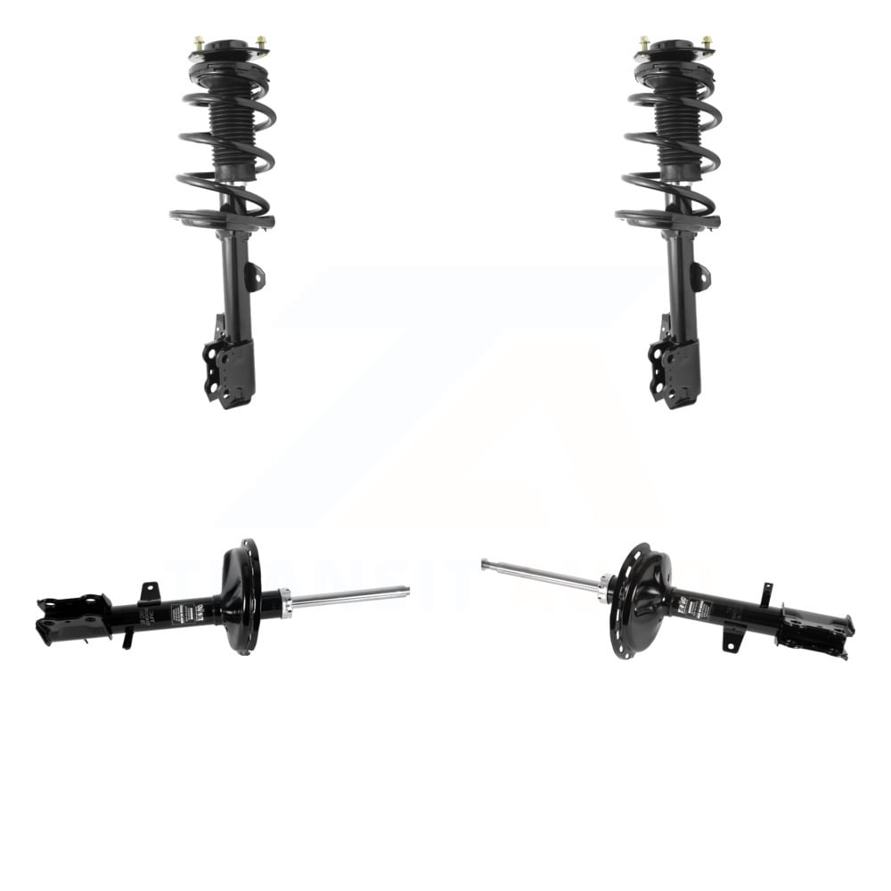 Transit Auto - Front Rear Complete Suspension Shocks Strut And Coil ...